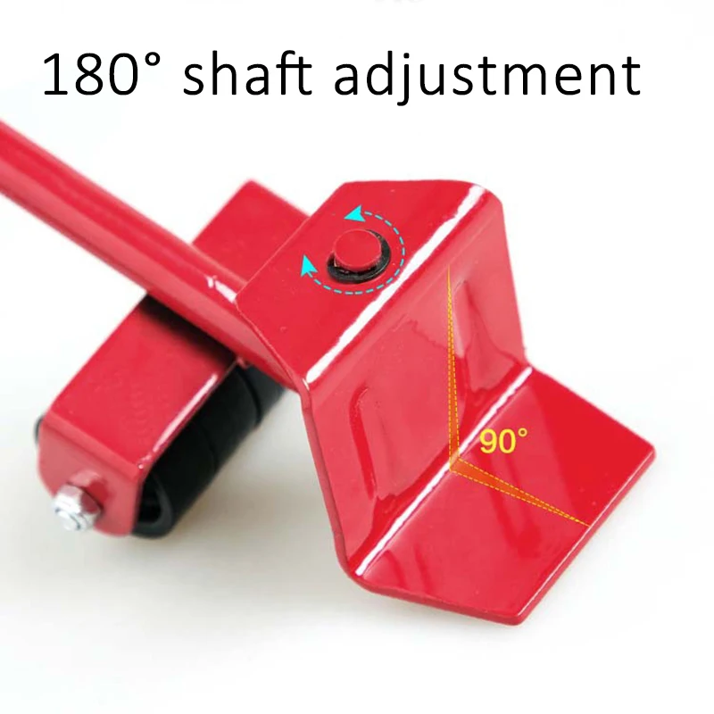 Транспортировка мебели подъемник тяжелые продукты 4 колесный ролик с 1 бар вещи