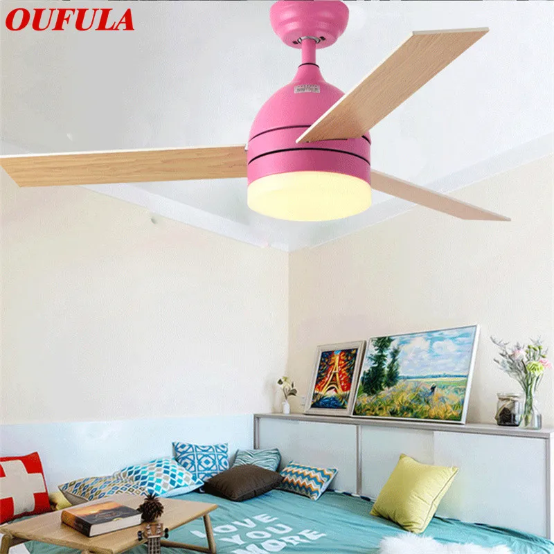 AOSONG Modern Ceiling Fan Lights With Remote Control Blade Lighting Decorative For Home Living Room Bedroom Restaurant | Лампы и