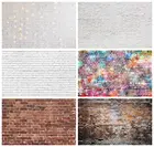 Виниловый фон Yeele для фотосъемки с изображением кирпичной стены, винтажный фон для фотостудии