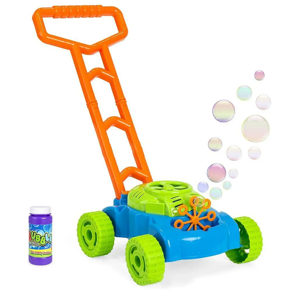 

Creative Pushing Car Automatic Bubble Machine Maker Blower Baby Kids Toy Gift