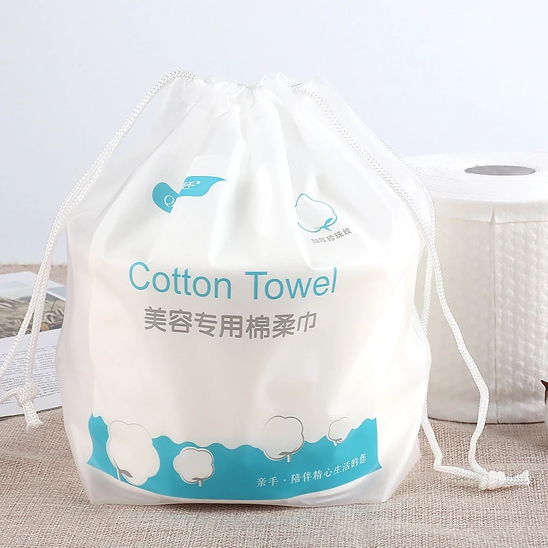 

Dry Wet Face Towel Portable Roll Paper Disposable Facial Wash Towel Washcloth Makeup Cotton for Outdoor Travel
