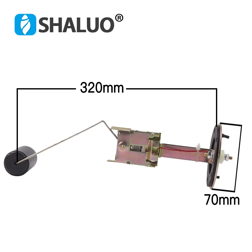 Топливный датчик глубокий 320 мм топливный поплавок дизельный генератор часть