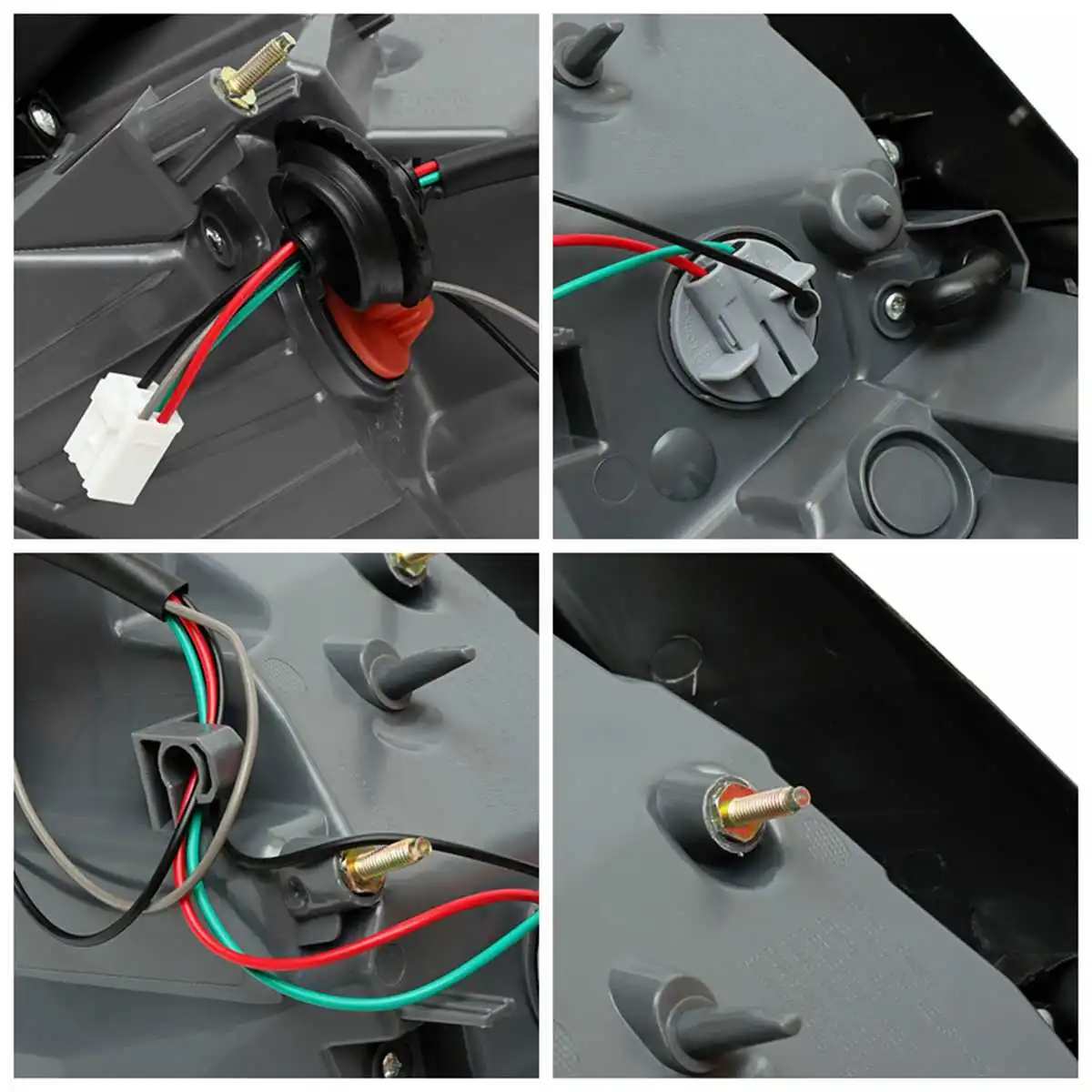 

Tuning Cars Tail Lights For Hyundai Elantra 2014-2016 Taillights Led Drl Running Lights Fog Lights Angel Eyes Rear Parking