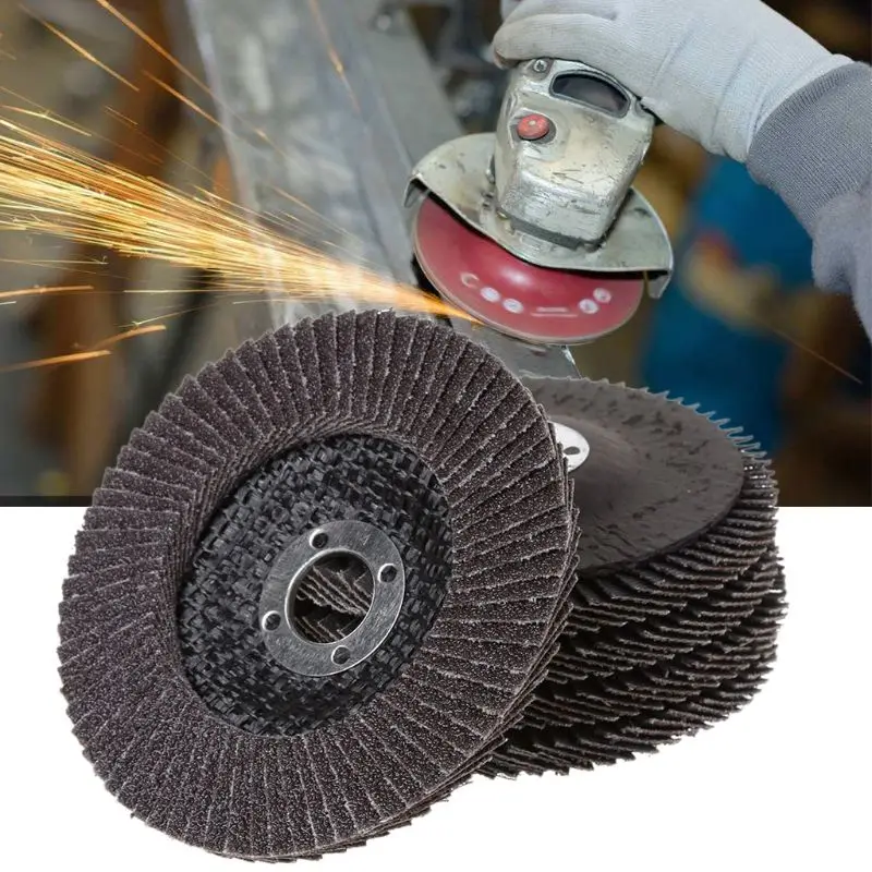 

Grinding Wheels Flap Discs 100mm 4\" Angle Grinder Sanding Disc Metal Plastic Wood Abrasive Tool
