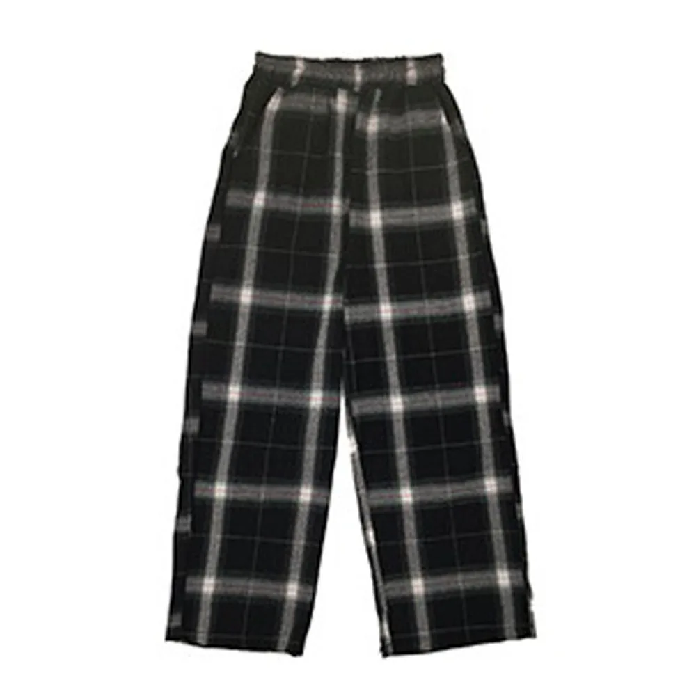 

Plaid Pants Women Casual Chic Oversize 2XL Loose Wide Leg Trousers Ins Retro Teens Harajuku Hip-hop All-match Unisex Streetwear