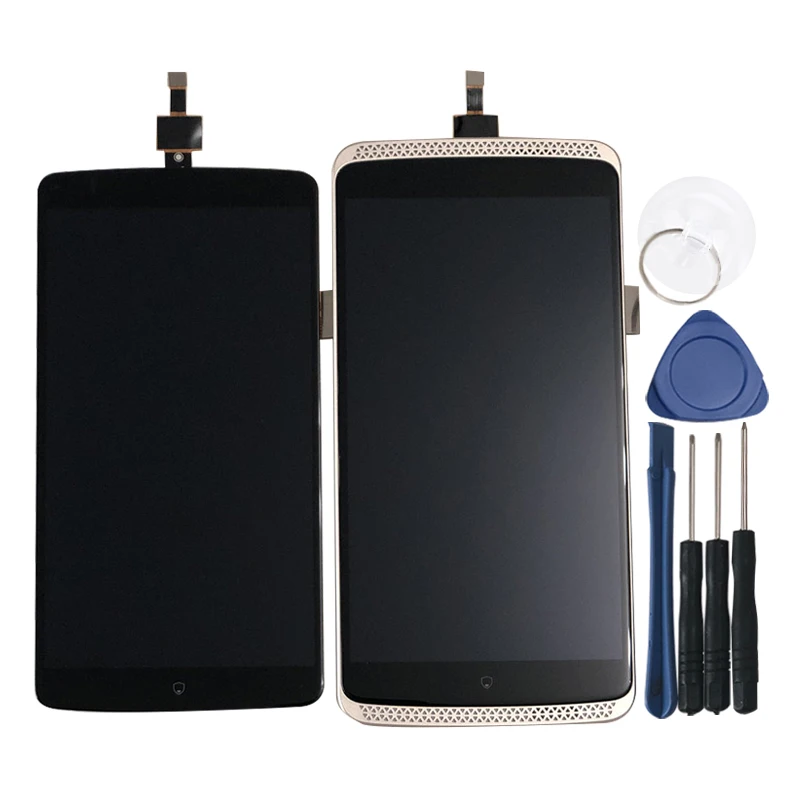 

Original Axisinternational 5.5'' For ZTE AXON ELITE A2015 A2016 LCD Screen Display+Touch Panel Digitizer With Frame