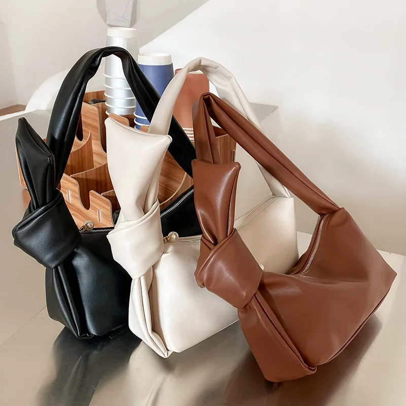 

New design 2021 simple casual style women crossbody handbag large capacity hobos