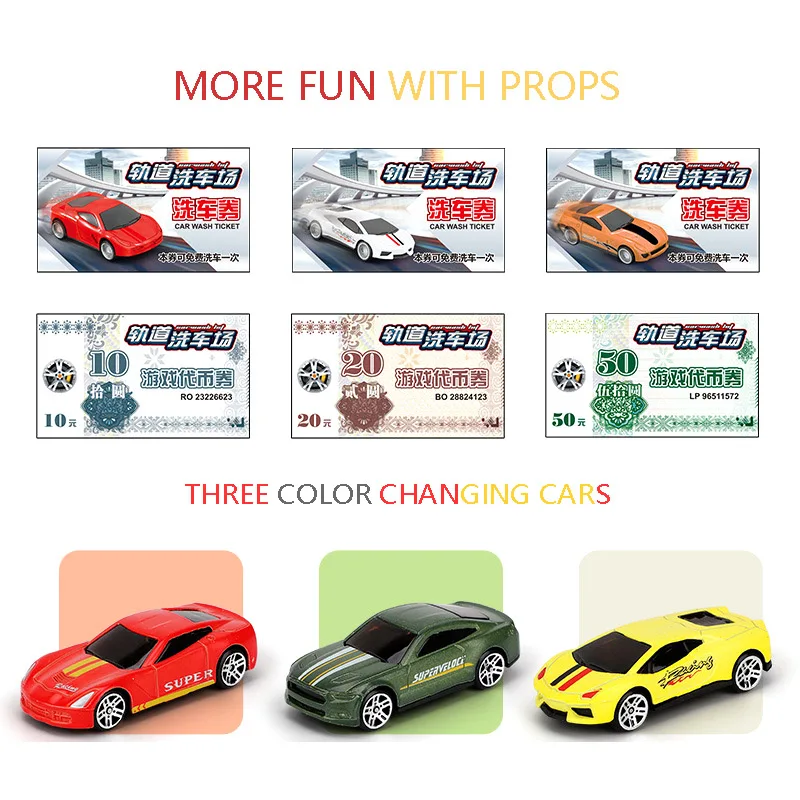 Автомобиль игрушки для мытья родитель-ребенок Взаимодействие головоломка