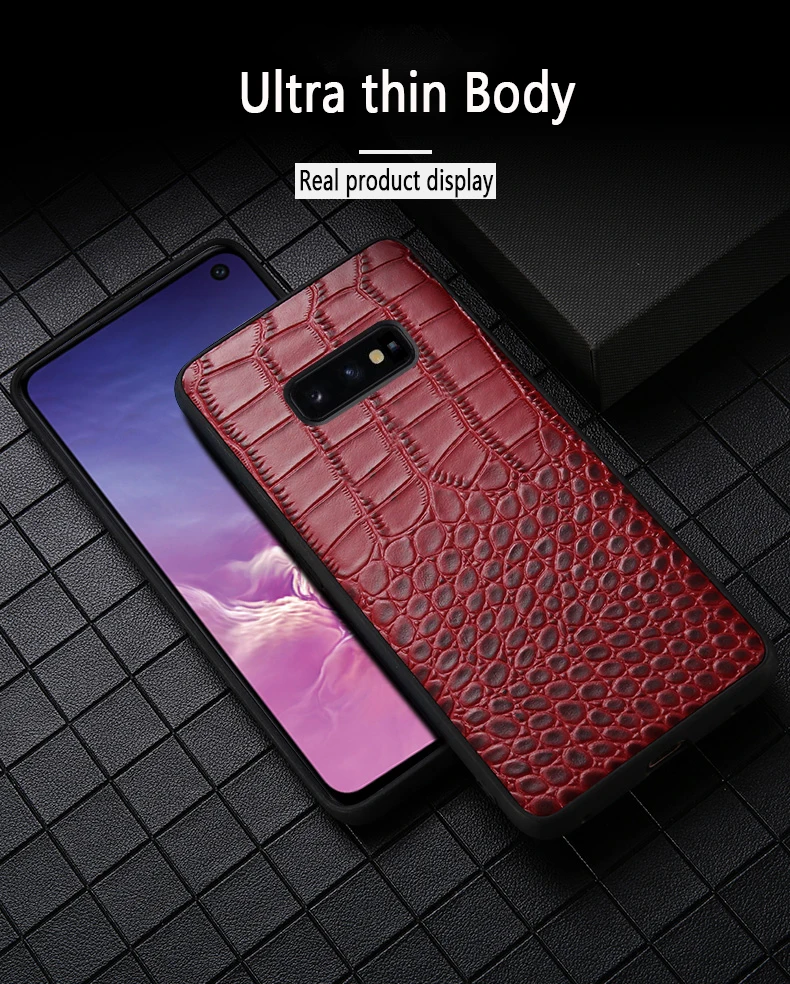 Кожаный чехол для телефона для samsung A70 A60 A50 A40 для карт и узором «крокодиловая кожа» падение Защитная крышка для samsung S10 S10+ 9 8 note9 чехол