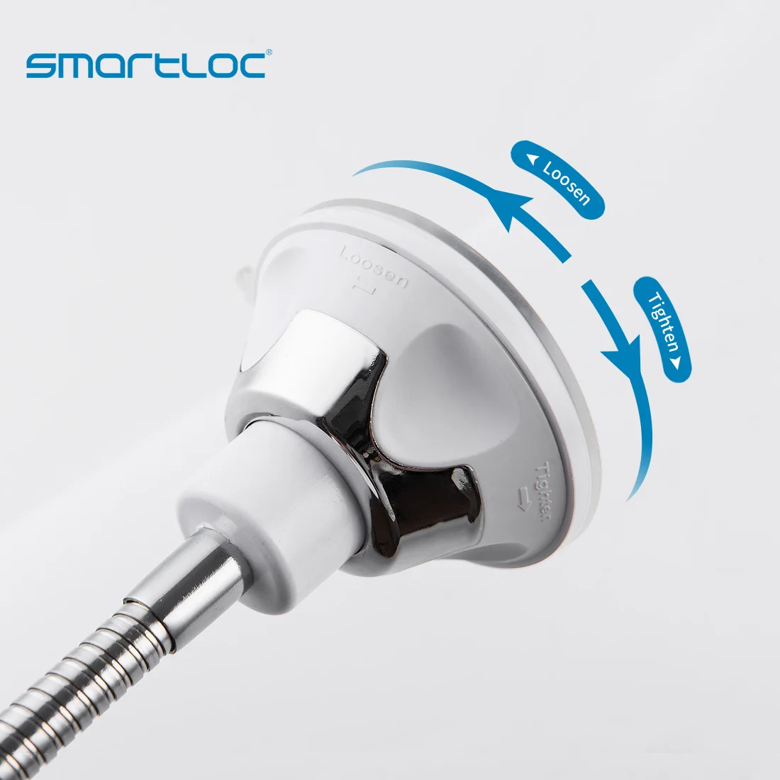 Smartloc Выдвижной светодиодный 10X увеличительное настенное зеркало для ванной комнаты настенный светильник туалетный Макияж Зеркало для ванной