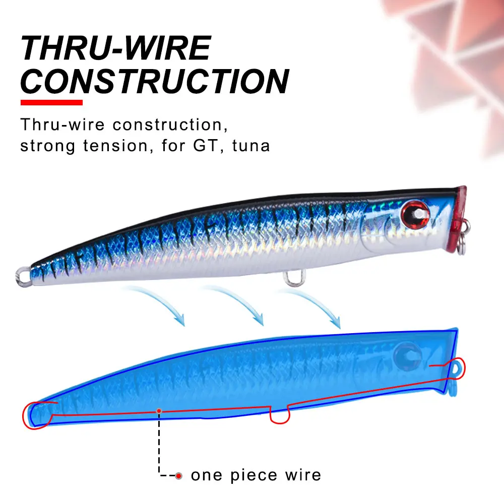 NOEBY Поппер для рыбалки наживка NBL9070 155mm/52 г Топ воды Leurre Dur Peche Франция Pesca искусственная, жесткая, для рыбалки приманки