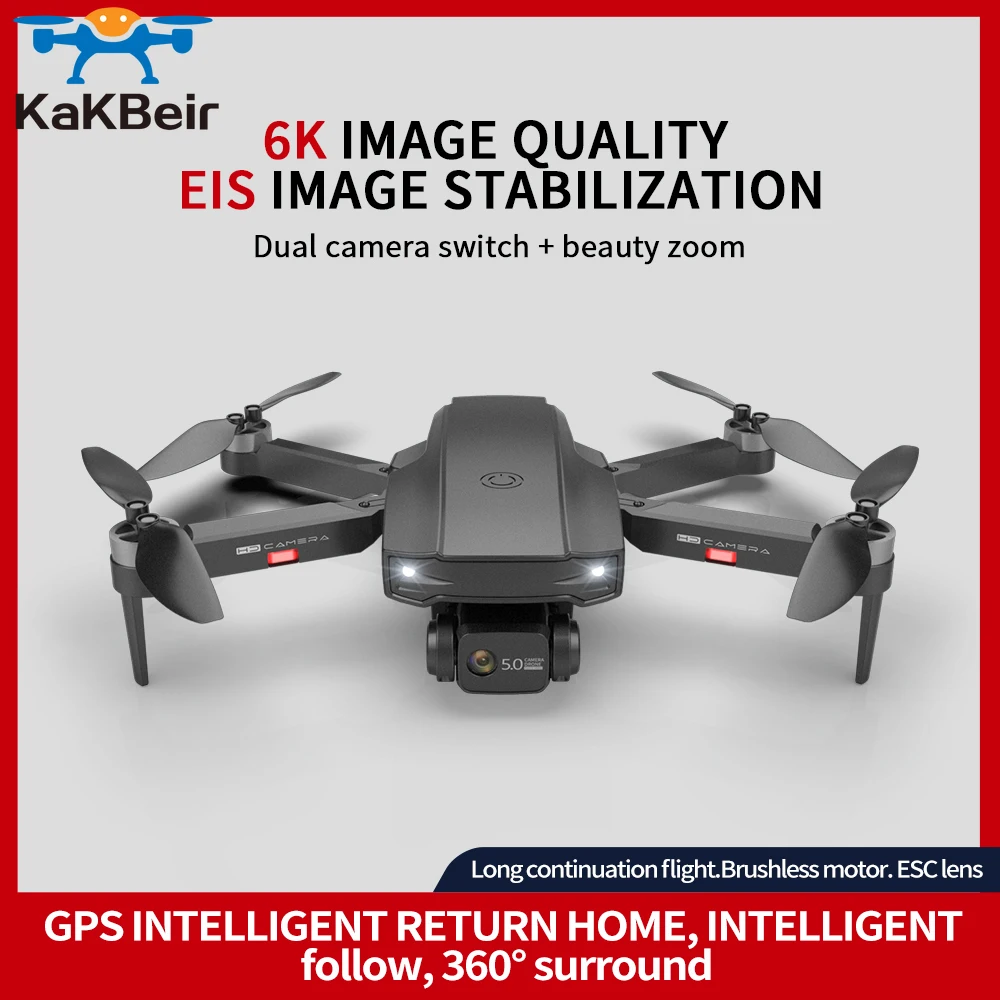 

Дрон S1 2021 с камерой 6K GPS профессиональная HD Запись 4K 5G FPV Бесщеточный складной Квадрокоптер на большие расстояния дроны PK L900