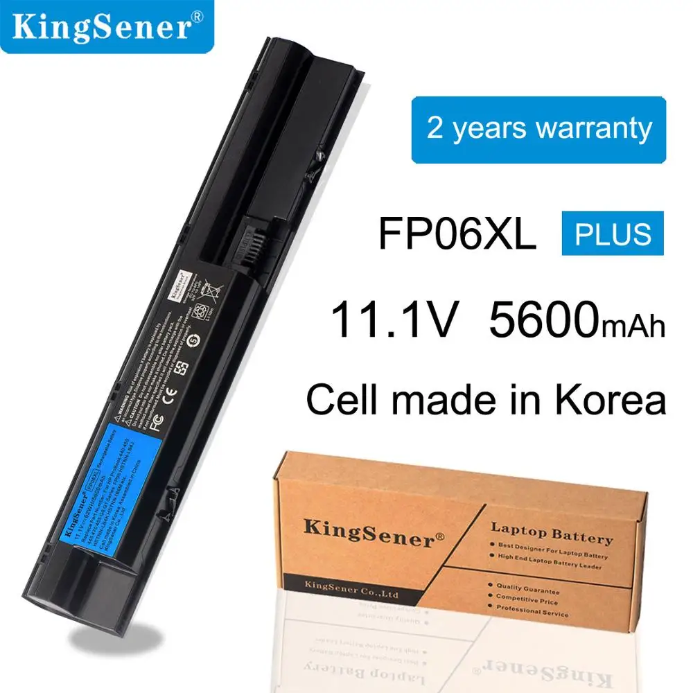 KingSener 11,1 В 5600 мА/ч, FP06 Батарея для ProBook 440 445 450 470 455 G0 G1 серии 707617-421 708457-001 708458-001 аккумулятор большой емкости FP06XL FP09