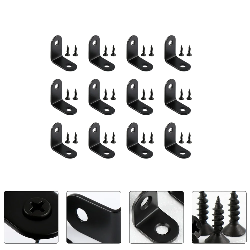 Угловой кронштейн из нержавеющей стали 16 шт. угловой L образной формы под углом 90