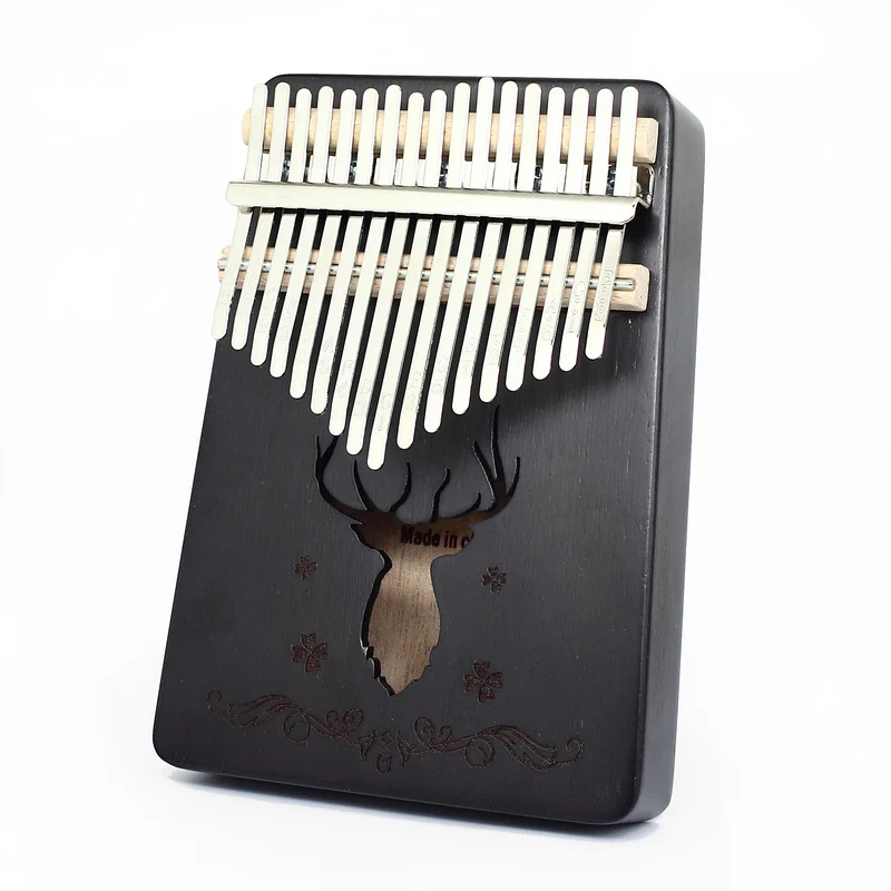 Пианино kerus kalimba 17 клавиш корпус из красного дерева дюймов музыкальный инструмент
