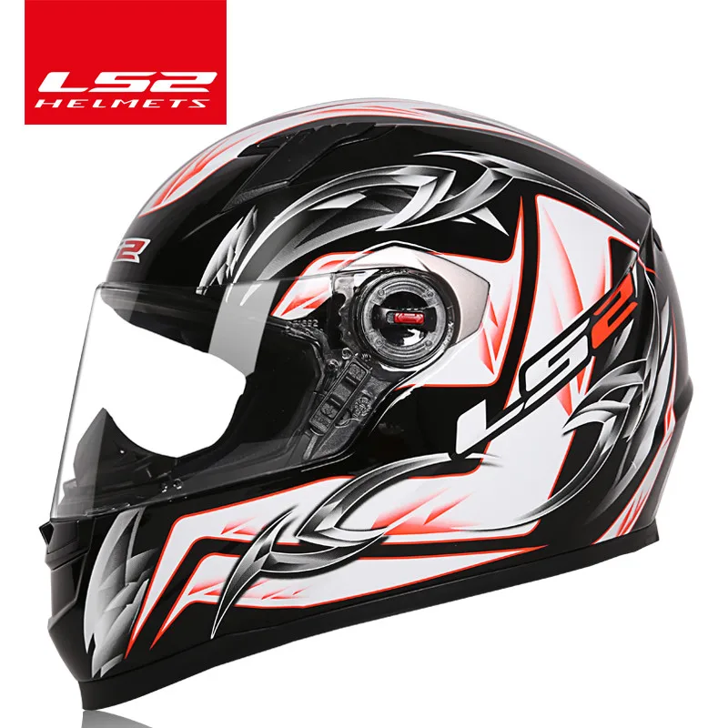 red river LS2 Волк Полный уход за кожей лица мото rcycle шлем ls2 ff358 Высокое качество шлем capacete шлем мото ECE утвержден без насоса - Цвет: red river