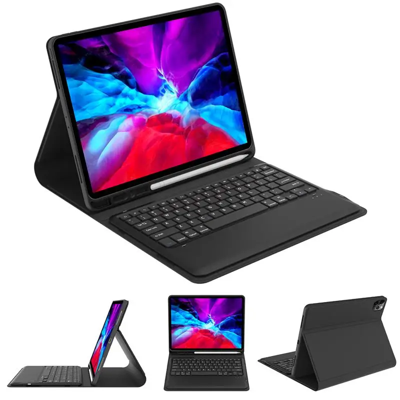 Чехол с клавиатурой для iPad Pro 12 9 немецкий съемный чехол 11 2020|Чехлы планшетов и