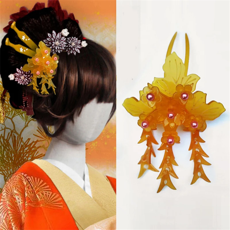 Палочка для волос Сакура 1 шт. Классическая заколка в японском стиле украшение