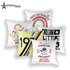 Чехол для подушки с буквами мультяшный чехол для подушек в гостиную, наволочки с принтом, для домашнего декора в ферме, чехол для подушек