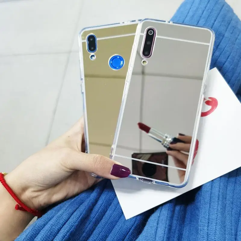 Чехол с зеркальным эффектом для Xiaomi Redmi Note 8 7 6 5 Pro 8A Mi9T K20 роскошный мягкий