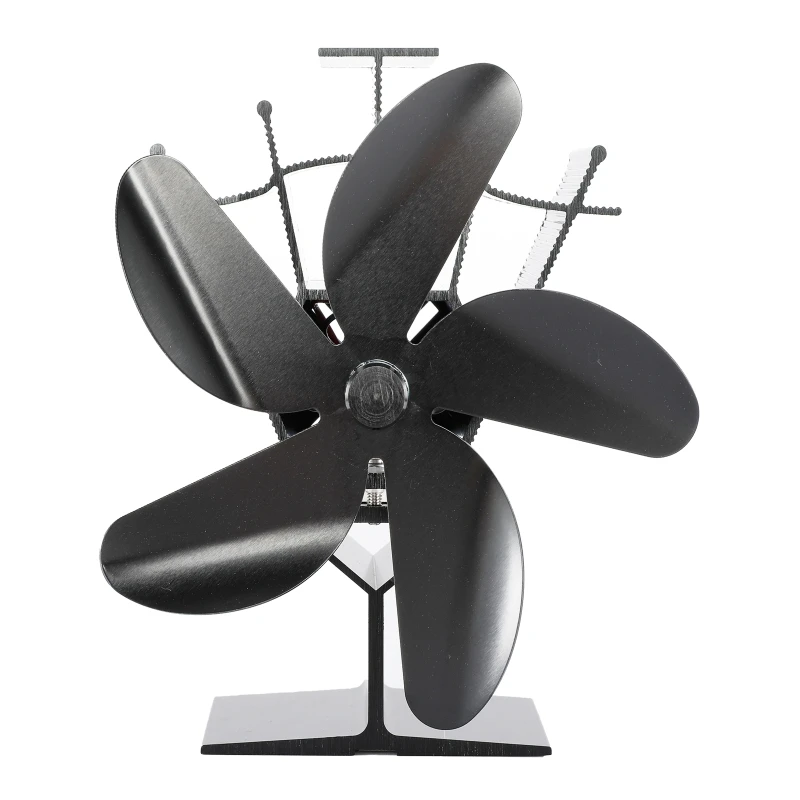 

201S 5 Blades Heat Powered Stove Fan for Wood Log Burner Heater Fireplace Fuel Saving Quiet Ecofan Efficient