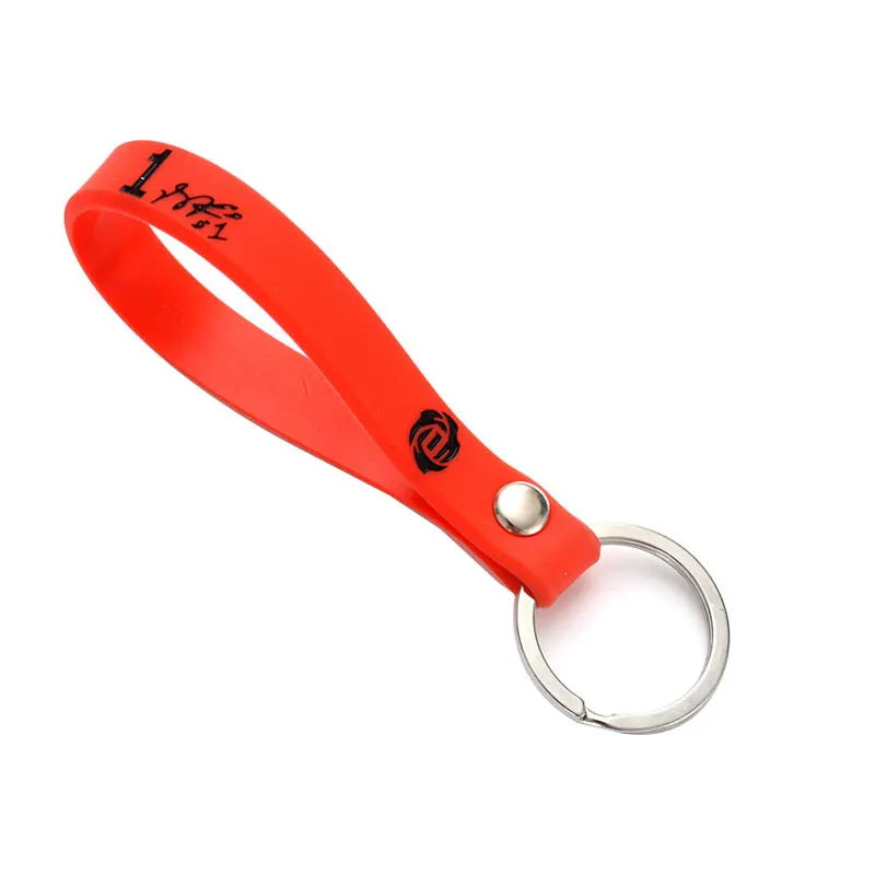 100PCS Custom Product Key Chains silicone bracelets wristbands for events Activities Competition Concert Free Printing Logo | Мобильные