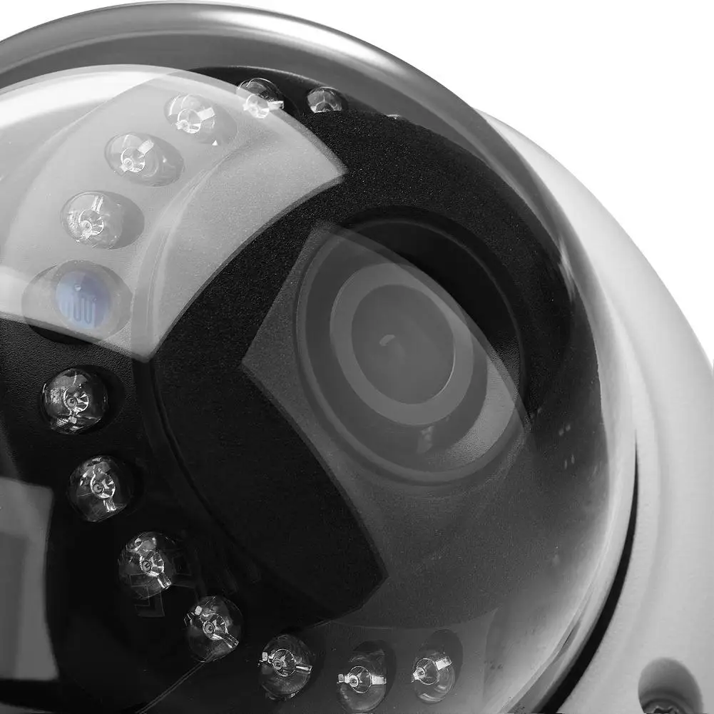 Купольная камера видеонаблюдения Kuulee 1080P антивандальная Wi Fi ONVIF P2P TF слот для