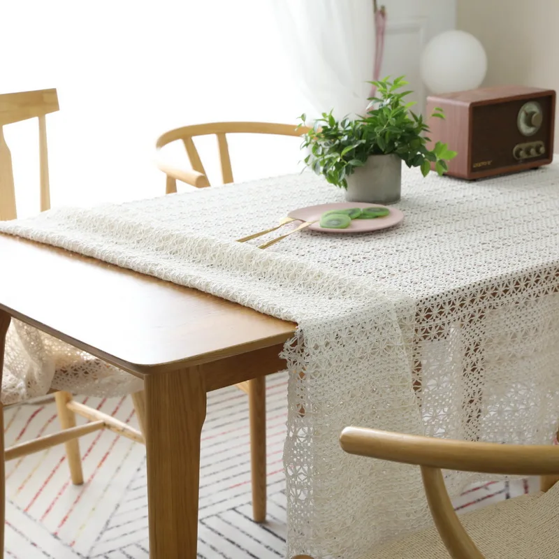 Чехол для стола Tiyana вязаный крючком мантель обеденного чехол пианино Свадебный