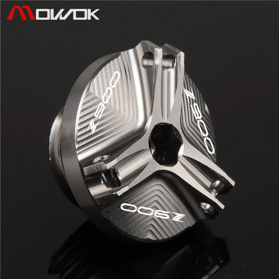 Аксессуары для мотоциклов KAWASAKI Z900 Z 900 2017-2021 2019 2018 CNC алюминиевая Магнитная пробка