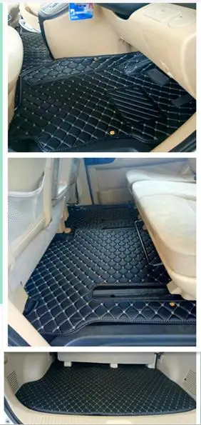 

Best quality! Custom special car floor mats for Right hand drive Hyundai Grand Starex 8 9 11 12 seats 2021-2008 durable carpets