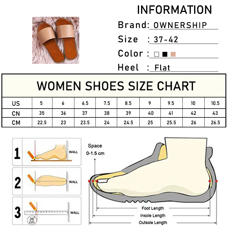 

Women Crystal Slippers Female Summer Casual Slides Ladies Beach Fashion New Flats Woman Comfort Shoes Women's Footwear Plus Size