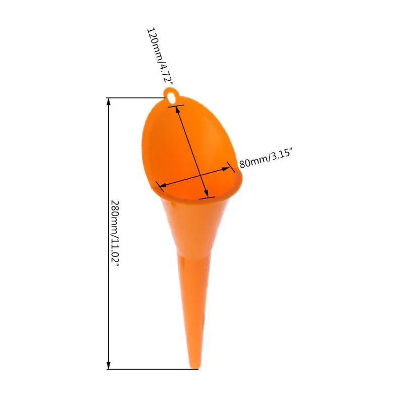 

A5KD Car Refueling Multi-Function Longer Funnel Gasoline Engine Oil Additive Motorcycle Farm Machine Funnel