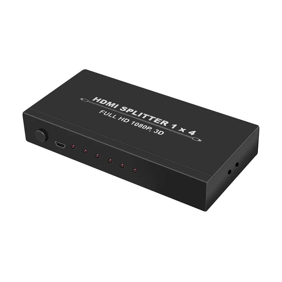 Разветвитель HDMI 4K разветвители 1 в 4 выхода разветвитель X 2K/30 Гц HDCP для UHD ТВ Apple TV