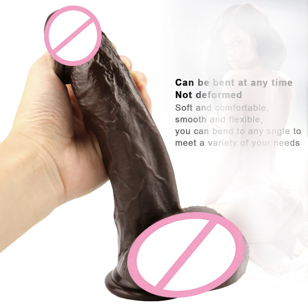 Длинный фаллоимитатор GaGu гигантский Супер огромный мощная присоска большой член