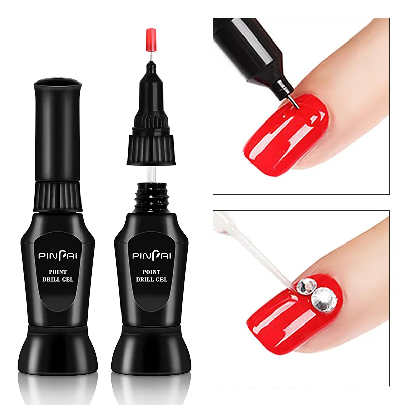 

10ml Nail Glue Gel For Falses Tips Nail Art Decoration Adhesive Tool False French Tips Glue Gel Fast Extension Sticking For Nail