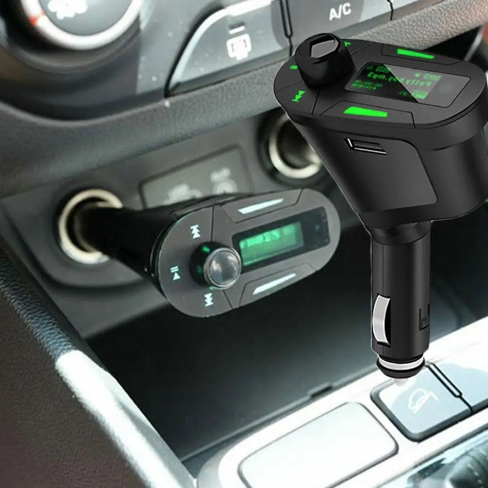 Автомобильный Bluetooth USB2.0 Автомобильный MP3-плеер Bluetooth передатчик приемник беспроводной стерео аудио музыкальный адаптер автомобильный
