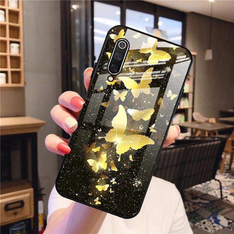 

Protective Case For Xiaomi Mi9 Pro Case Tempered Glass Hard Funda For Xiaomi Mi 9 Pro Phone Cover Mi 9Pro 6.39inch Luxury Bumper