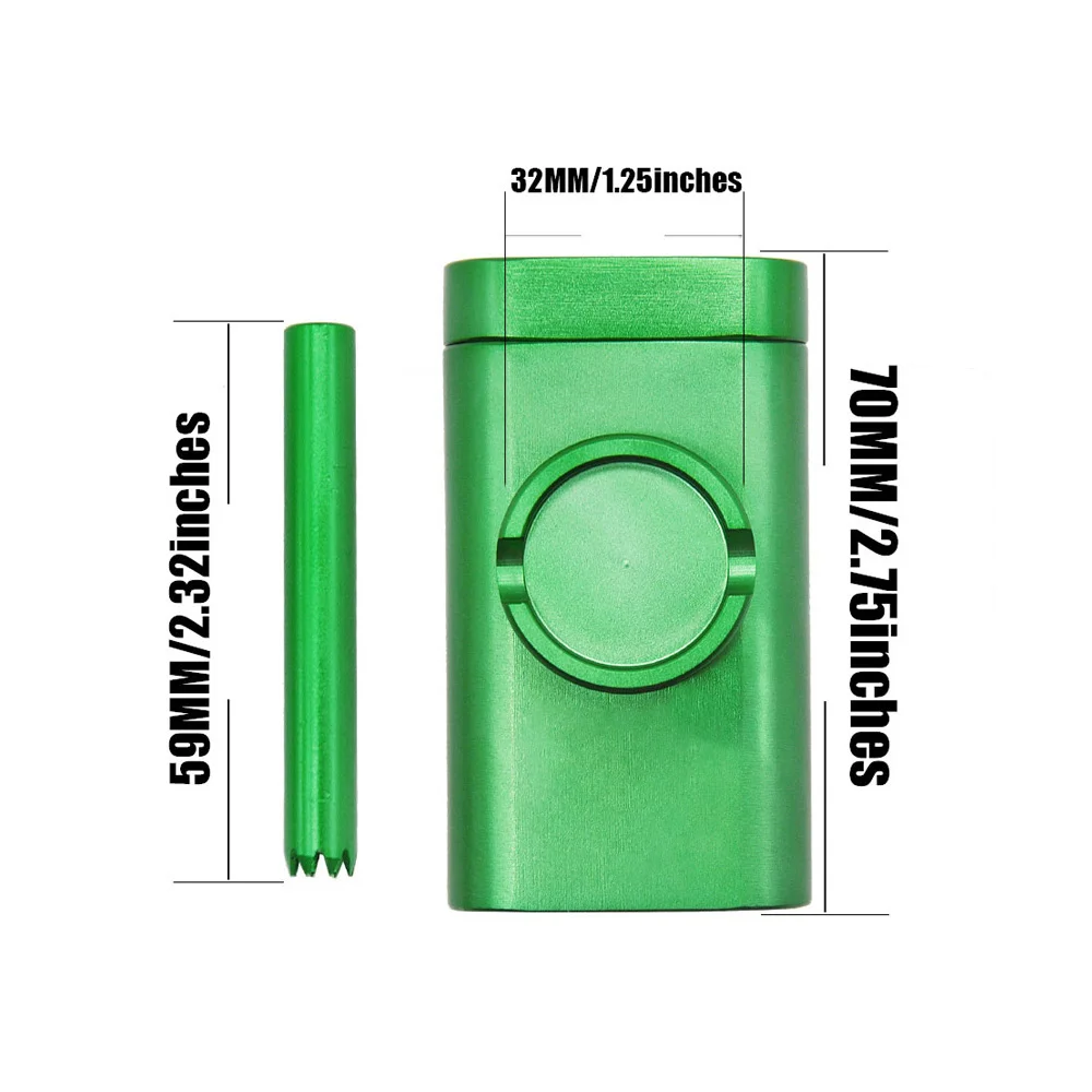 1 шт. табак Чехол с шлифовальная машина для измельчения чехол Pinch Hitter комбо