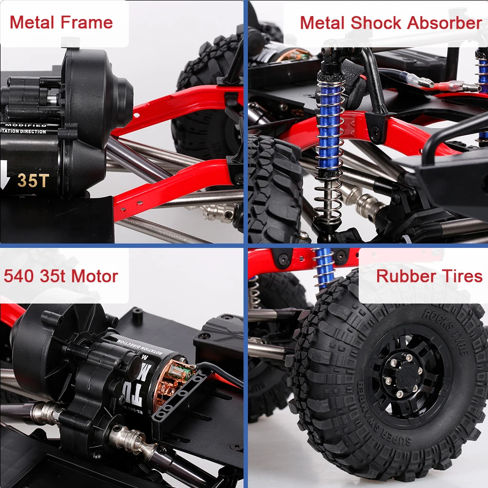 AUSTAR A2X-313C Радиоуправляемый автомобиль шасси 275 мм Колесная база рамка 540 35T