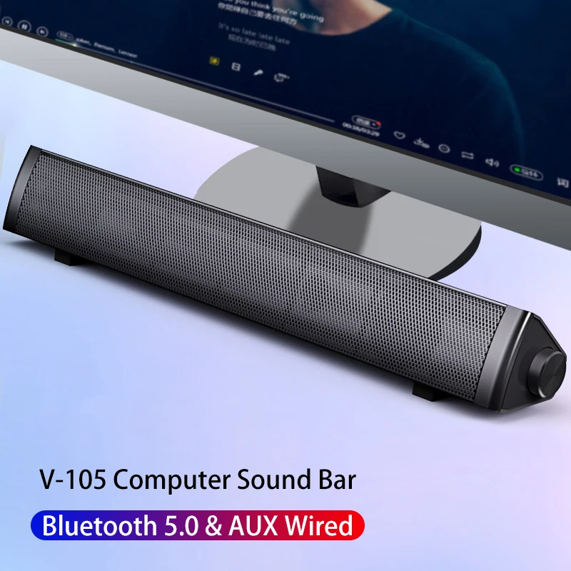 

Subwoofer Computer Speakers Bluetooth Speaker Sound Bar For Computer PC Laptop USB Wired Music Player Home Theater System