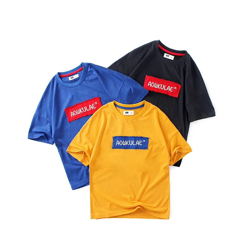 3919 # XXX для девочек и мальчиков высококачественные топы с вышивкой модная детская