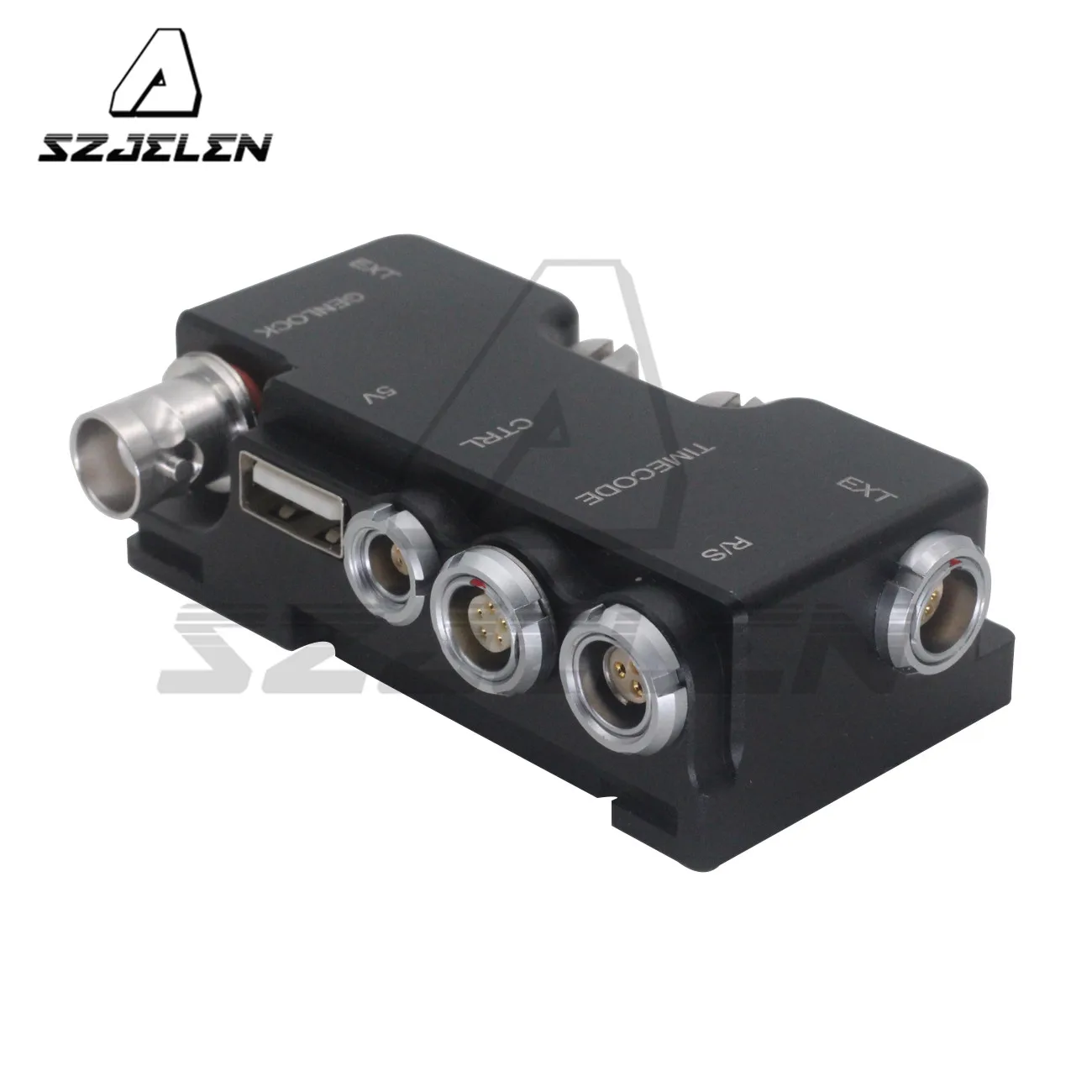 B-Box RED KOMODO EXT9-pin splitter-R/S (3pin Fischer) код времени (0B 5pin) CTRL (00B 4pin) 5В (USB) Genlock (BNC)