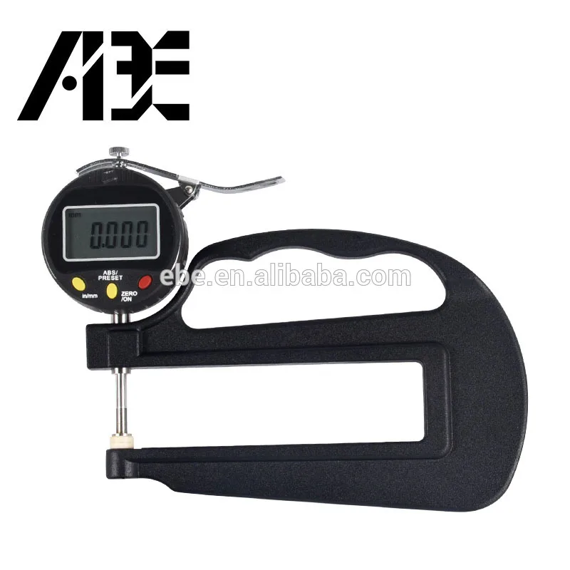 

0-10mm 0.001mm eletronic digital micron thickness gauge thickness measuring instrument