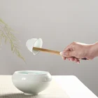 2 шт бамбуковые прослойки в Чай изделия кунг-фу Чай зажимы дерева тостов деревянный тостер бублик бекон соковыжималка сахар ледяной Чай щипцы 18 см Кухня инструменты