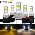BMTxms 2x Canbus Автомобильные светодиодные противотуманные фары для BMW E60 E39 X5 E70 Audi A3 8P A4 B8 B7 Skoda Superb Octavia H8 H11 PSX24W P13W автомобильная лампа