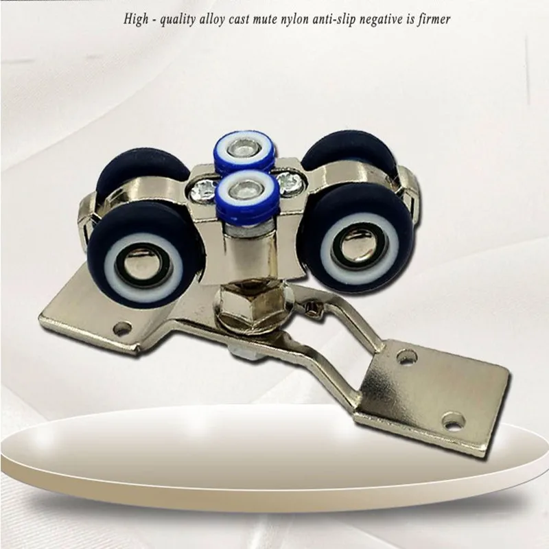 Вращающийся на 360 градусов подвесной круглый стеклянный шкив беззвучный рельс