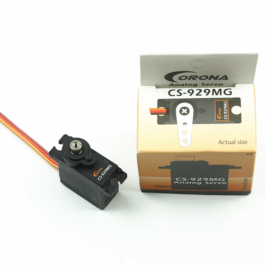 Сервопривод Corona CS929MG 2 0 кг/450 сек металлическая Шестерня для выравнивания детской