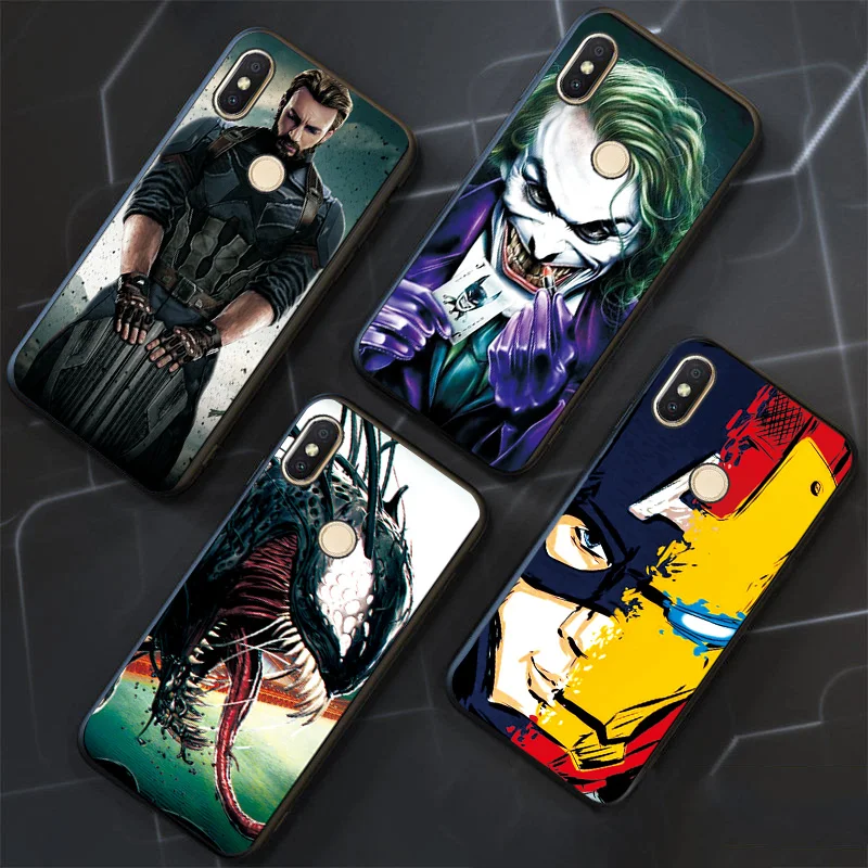 Venom Joker, черный ТПУ чехол для телефона s, для Xiaomi Redmi S2, чехол для Redmi S 2, силиконовый чехол для Xiaomi Redmi S2, 5,99 дюймов, RedmiS2, бампер