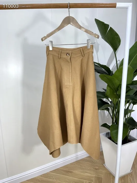 

2021 Skirts Korean Fashion Clothing High Fashion Skirts Womens Mid Length Skirt Free Shipping