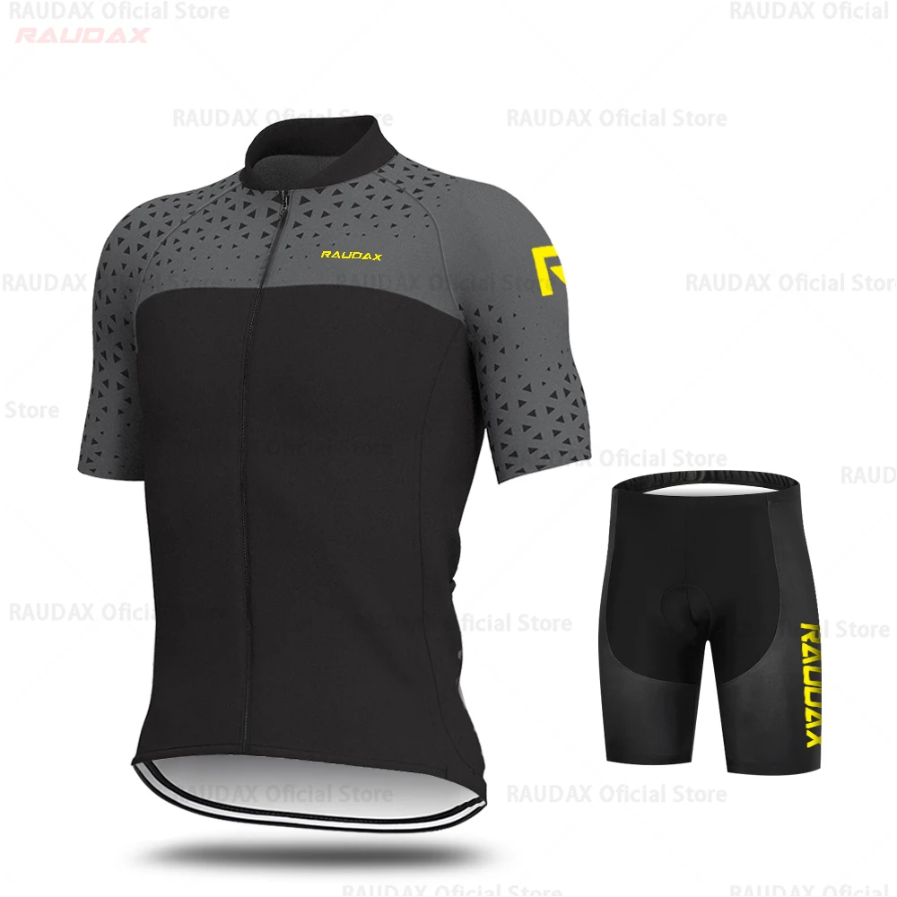 Normal cycling set Aleing Для Мужчин's майки спортивные комплект одежда для велоспорта Pro Team MTB велосипедные шорты, велосипедный майки для триатлона Ropa Ciclismo - Цвет: Normal cycling set